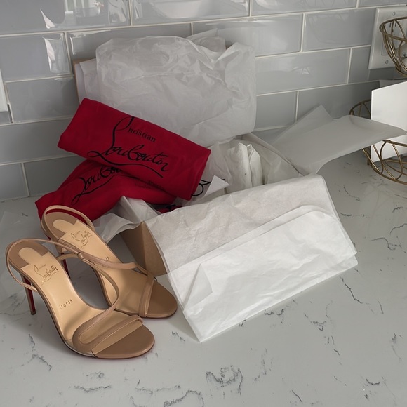 Christian Louboutin Paris high heels shoes 💯 Authentic - Picture 6 of 8